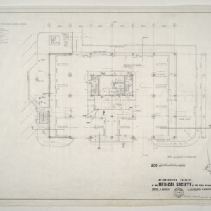 Medical Society of the State of NC -- Lower Level Plan