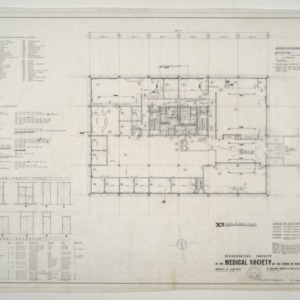 Medical Society of the State of NC -- Main Floor Plan