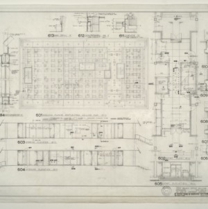 IBM Branch Office Building -- Ground Floor Ceiling Plan and Entry Plan