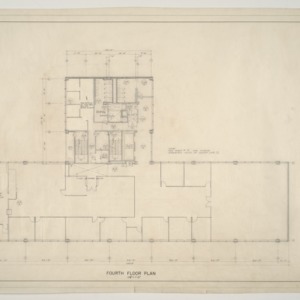 Home Security Life Insurance Building -- Fourth Floor Plan