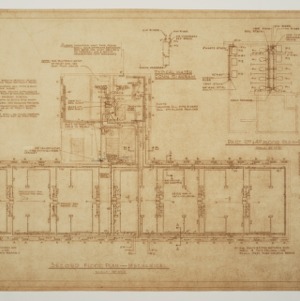 Home Security Life Insurance Building -- Second Floor Plan - Mechanical