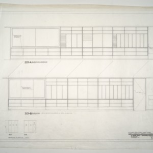 NCSU Student Supply Store -- Elevations of Panelling