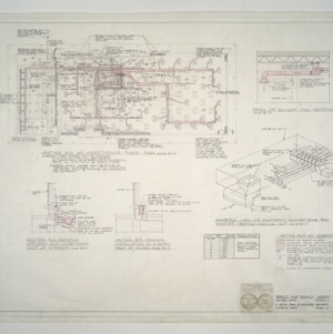 Wake County East Branch Library -- Heating and Air Conditioning Floor Plan