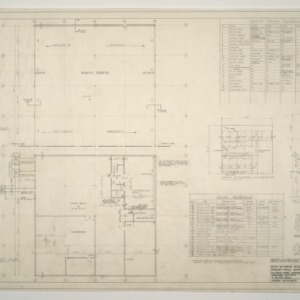 Gregory-Poole Equipment Co. Sales and Service Building -- Basement Plan