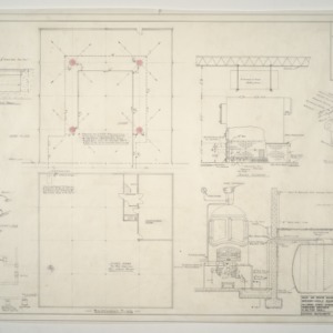 Gregory-Poole Equipment Co. Sales and Service Building -- Heating Plan
