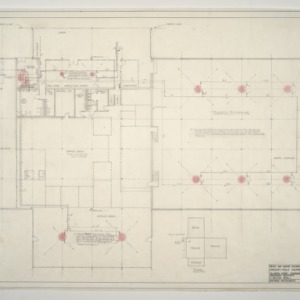 Gregory-Poole Equipment Co. Sales and Service Building -- Heating Plan