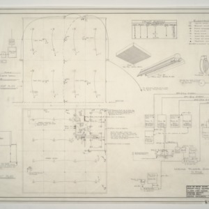 Gregory-Poole Equipment Co. Sales and Service Building -- Electrical Diagram - Basement