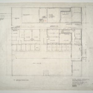 Sir Walter Chevrolet Company -- Show Room Renovation - Ground Floor Plan