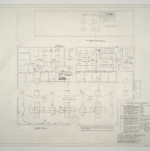 Sir Walter Chevrolet Company -- Show Room Renovation - Floor Plan and Lighting Fixture Schedule