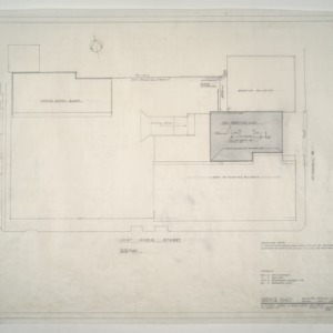 Sir Walter Chevrolet Company -- Service Shed Site Plan