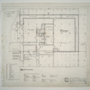 Unigard Insurance Group, Additions and Alterations -- Lower Level Plan