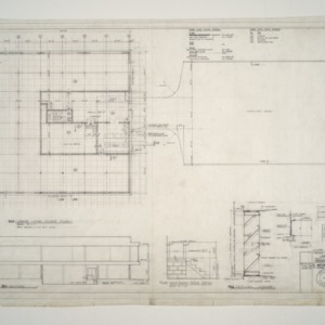 National Headquarters for American Association of Textile Chemists and Colorists -- Lower Level Floor Plan