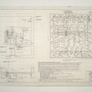 National Headquarters for American Association of Textile Chemists and Colorists -- Lower and Main Floor HAC Plan