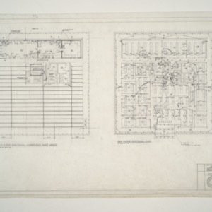 National Headquarters for American Association of Textile Chemists and Colorists -- Main Floor Electrical Plan