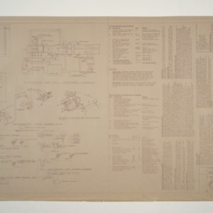 National Headquarters for American Association of Textile Chemists and Colorists -- HAC Diagrams and Schedules