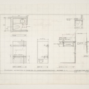 Mr. and Mrs. Leonard Edwards Residence -- Proposed Alterations to Powder Room