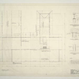 Thomas Wheless Residence -- Framing Plan