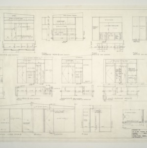 Thomas Wheless Residence -- Interior Elevations and Details