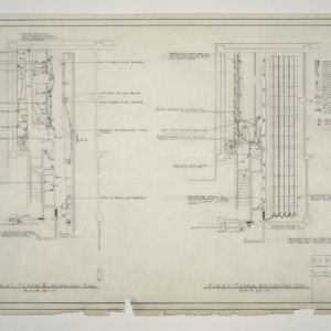 Home Security Life Insurance Building -- First Floor Electrical Plan, First Floor Reflected Ceiling Plan