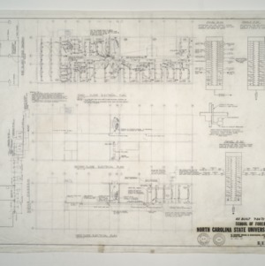 NCSU Forestry School -- Third, Second, First Floor Electrical Plan