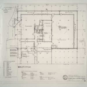 Unigard Insurance Group's Southeastern Division Office, Additions and Alterations -- Lower Level Plan - New Additions, Finish Schedule