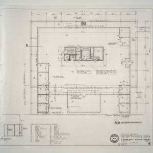 Unigard Insurance Group's Southeastern Division Office, Additions and Alterations -- Main Floor Plan - New Additions