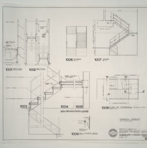 Unigard Insurance Group's Southeastern Division Office, Additions and Alterations -- Stairway Details