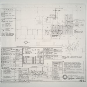 Unigard Insurance Group's Southeastern Division Office, Additions and Alterations -- Exisiting Main Floor HAC Plan, Air Conditioning Chiller Unit