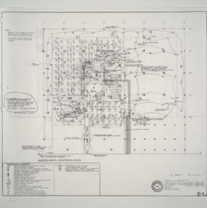 Unigard Insurance Group's Southeastern Division Office, Additions and Alterations -- Lower Level Electrical Plan