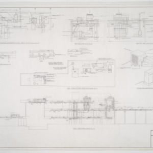 Office Building for Branch Banking & Trust Company, Fayetteville, NC -- Mechanical room area plan, HAC plans