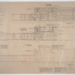 Office Building for Branch Banking & Trust Company, Fayetteville, NC -- First, second, and third floor plans