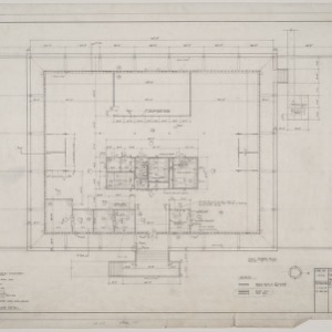 Office Building for Northwestern Mutual Insurance Company, Raleigh -- Main floor plan