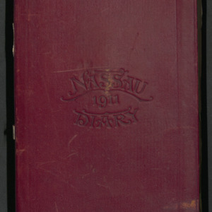 Carl Alwin Schenck Diary, 1911