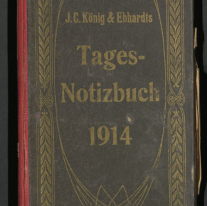 Carl Alwin Schenck Diary, 1914
