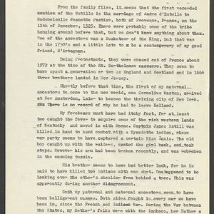 Carl Alwin Schenck Papers. Biltmore Forest School Papers -- Biographical Information -- Estill, Davis