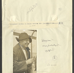 Carl Alwin Schenck Papers. Biltmore Forest School Papers -- Biographical Information -- Jones, C.T.