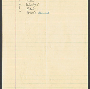 Carl Alwin Schenck Papers. Biltmore Forest School Papers -- Biographical Information --  Krinbill, Howard (10 of 10)