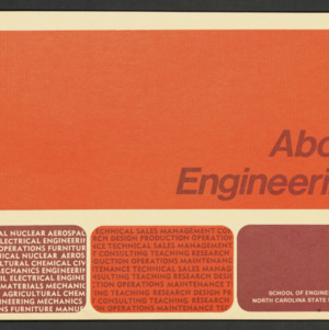"About Engineering," School of Engineering booklet