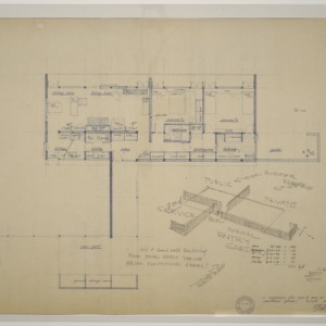 Walter J. Kelly Residence -- Preliminary Study: Floor Plan