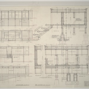 Milton Julian Residence -- Elevation and Wall Section