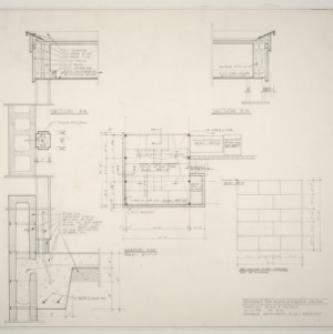Milton Julian Residence -- Carport Plan and Details