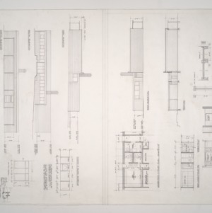 Virginia Cigarette Service Warehouse -- Elevations and Elevation Section Details