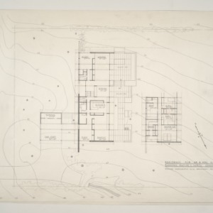K.F. Adams Residence -- Plot Plan