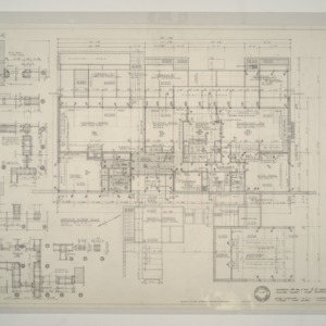K.F. Adams Residence -- Ground Floor Plan