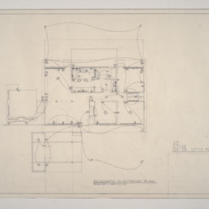 Westing House Total Electric Houses -- Schematic Electrical Plan