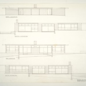 Thrower Residence I -- Elevations