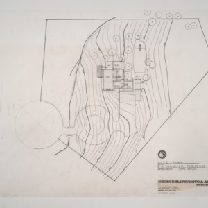 E.K. Thrower Residence -- Site Plan