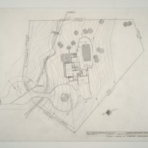 E.K. Thrower Residence -- Revised Site Plan