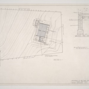 Frank Moore House -- Plot Plan