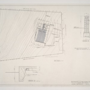 Frank Moore House -- Plot Plan